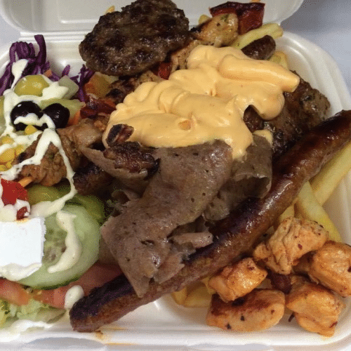 Mix grill schotel