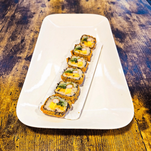 Crispy California sushi rol