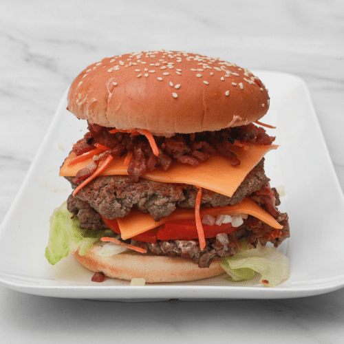 Dubbel beef cheese bacon