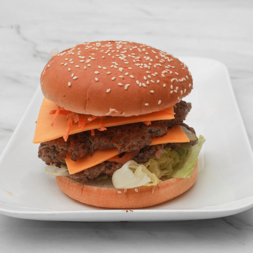 Dubbel beef cheese