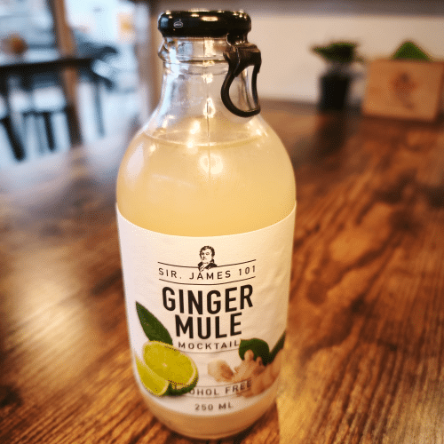 Ginger mule mocktail