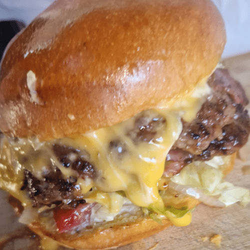 Simple smach Burger