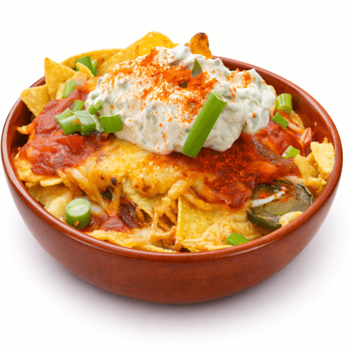 Nachos con queso
