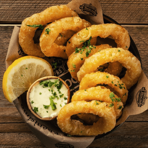 Huisgemaakte calamares