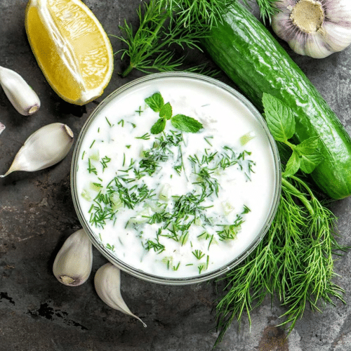Huisgemaakte tzatziki