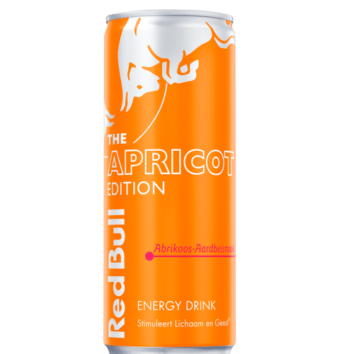 redbull aardbei abrikoos