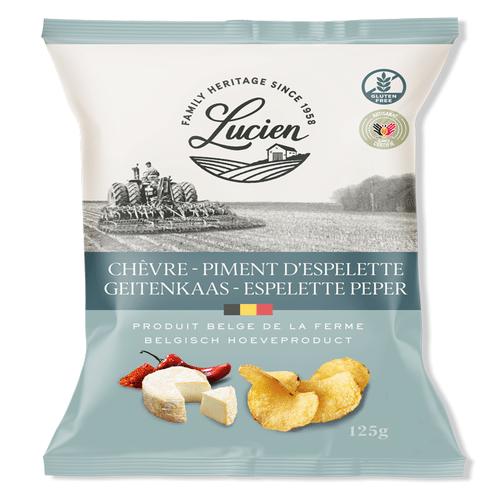 CHIPS LUCIEN CHEVRE PIMENT D'ESPELETTE
