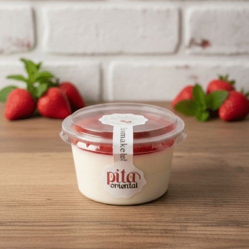 Panna Cotta ( Aardbei )