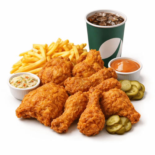 Fried Chicken Thighs Combo