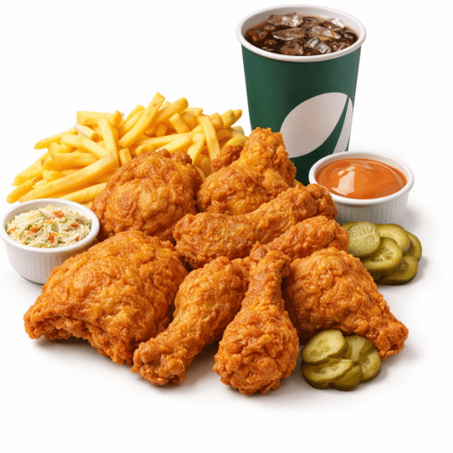 Whole Broasted Chicken Meal