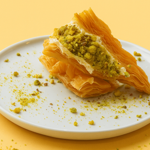 Feuilleté à la crème