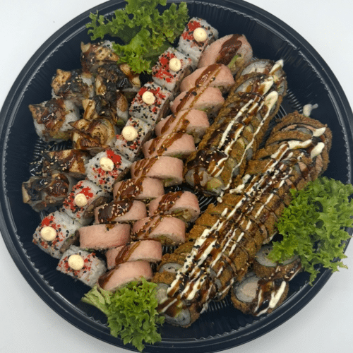 Titanic sushi boot ( 5/6 ) P(Zalm Butstu-Gratis)enkel rolls