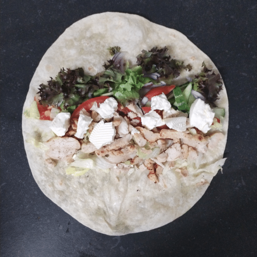 Dürum kipfilet feta kass