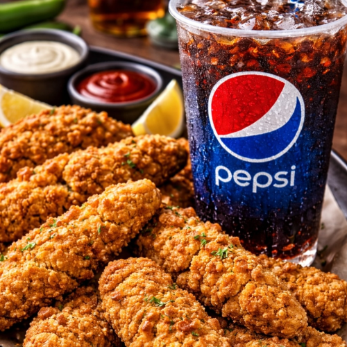 Chicken tendres 10 stuk pepsi