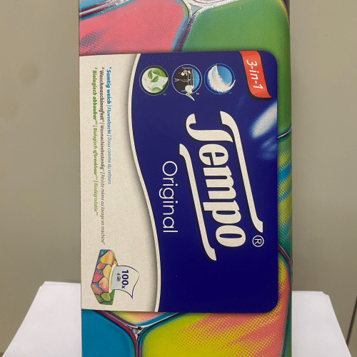 Boite Kleenex Tempo Original 3-in-1 100 pièces 4 épaisseurs