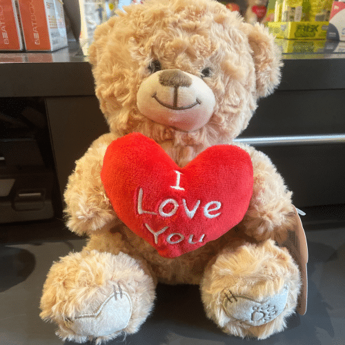 Peluche Ourson I Love You dotti Bear 25cm