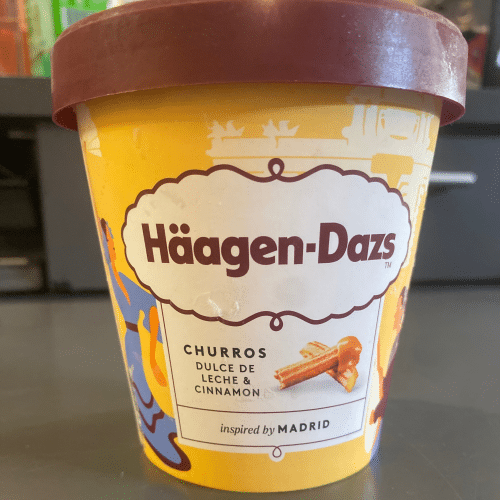 Haagen-Dazs Churros Dolce de leche & Cinnamon 420ml