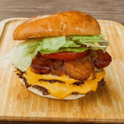 Burger boeuf plantain