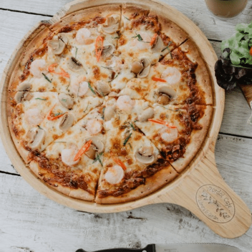 Pizza frutti di mare large