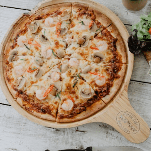 Pizza frutti di mare medium