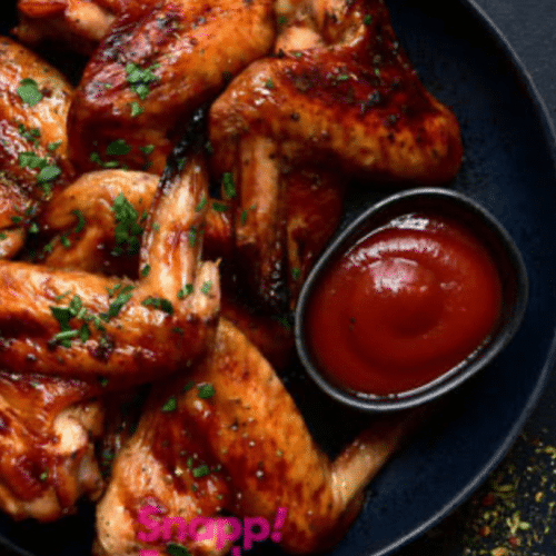 BBQ Grilled Chicken Wings