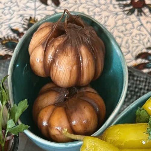 gemarineerde knooflook