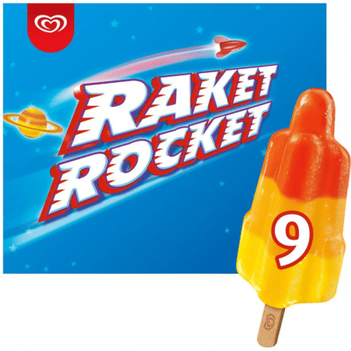 Raket Rocket Ijs 9x Pack