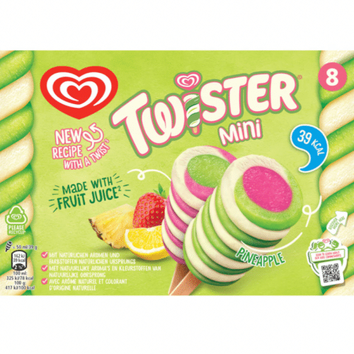 Twister Mini Ijs 8x Pack