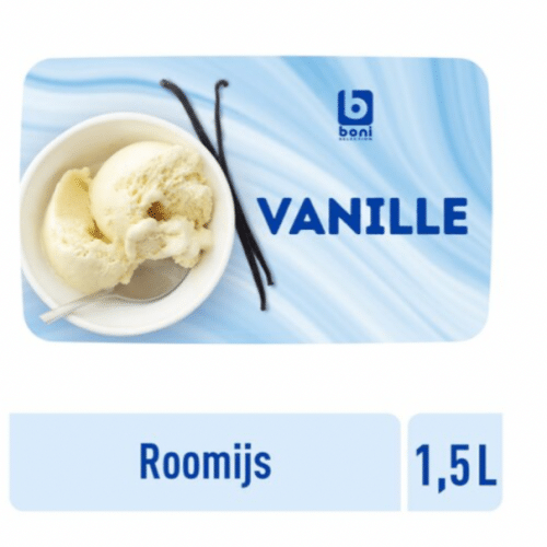Vanille Roomijs 1.5 L