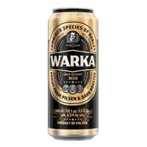 Warka Strong Poolse bier