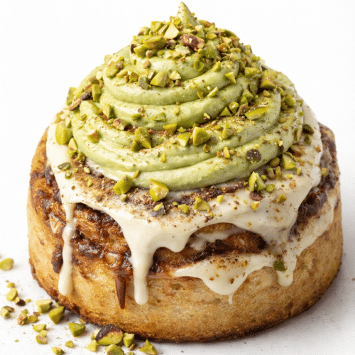 Cinnamon roll pistachios