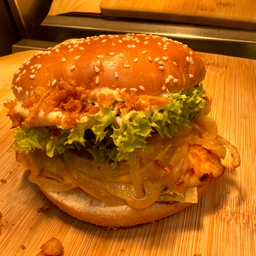 Grilled chicken burger special