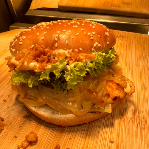 Grilled Chicken burger menu  Special