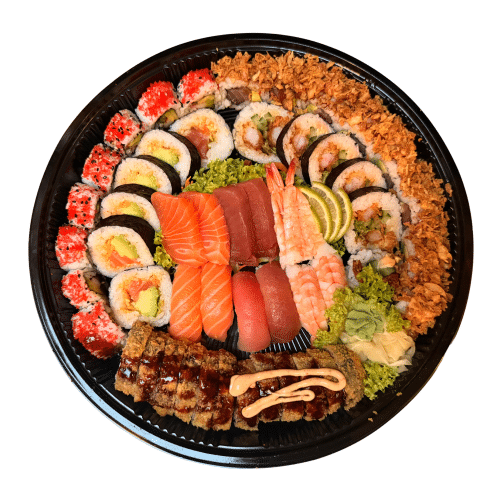 Sushi Corner boot (50 stuks voor 2 pers.)
