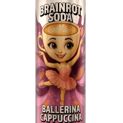 Brainrot Soda Ballerina Cappuccina