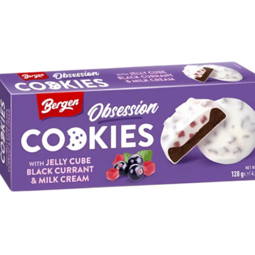 Cookies black currant & milk cream