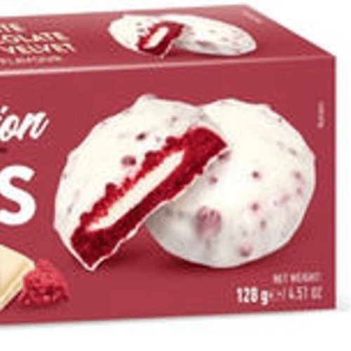 Cookies White Chocolate Red Velvet Flavour