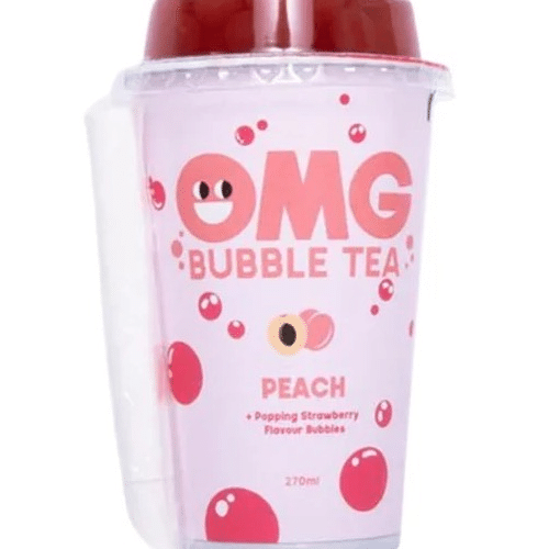 Omg Bubble Tea Peach party