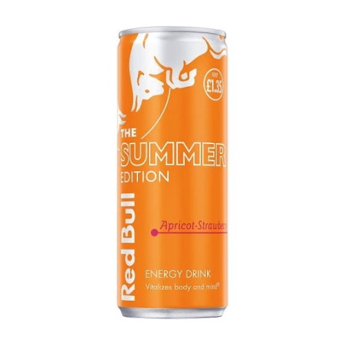 Redbull Abricots Fraises