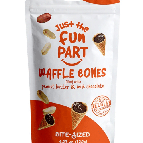 Waffle Cones Peanut butter & Milk chocolate
