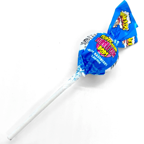 warheads blue raspberry sucettes