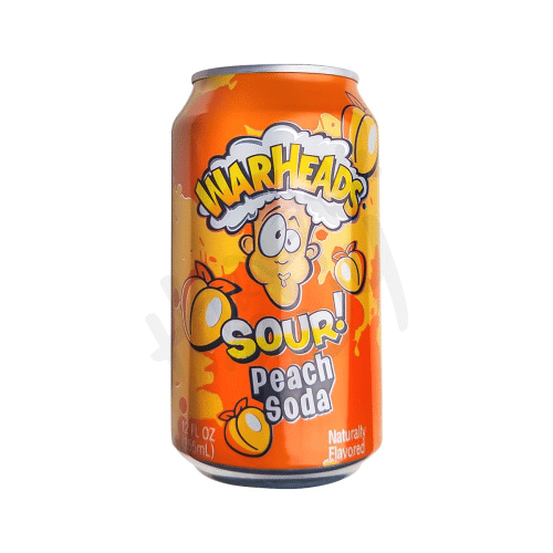 Warheads Sour Peach Soda