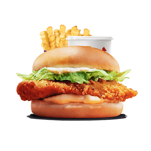 Chicken Burger Menu