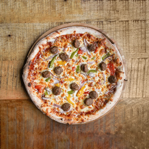 Pizza BBQ meatball