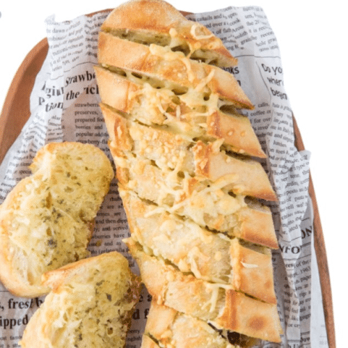 Lookbrood met kaas en ham