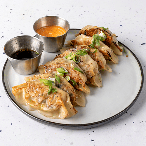 Pan-fried dumplings veggie