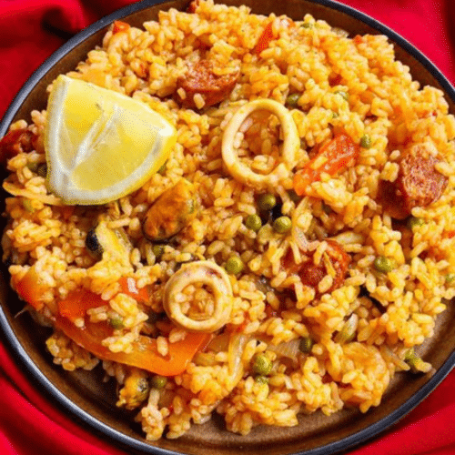 Paella Fruti Di Mare