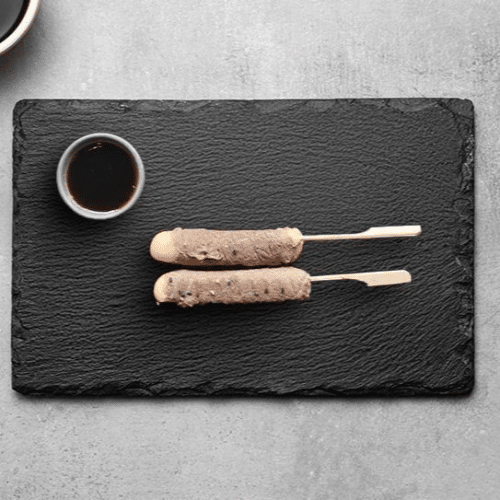 13. yakitori de bœuf au fromage