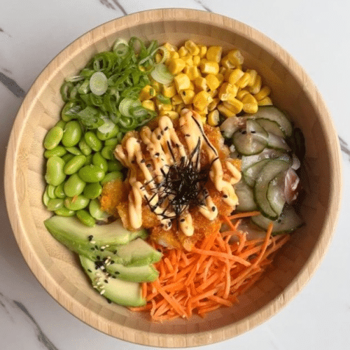 Poké ebi tempura