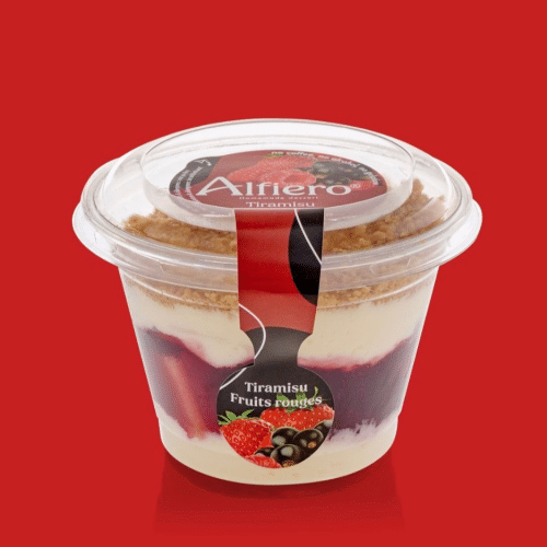 Tiramisu fruit rouge